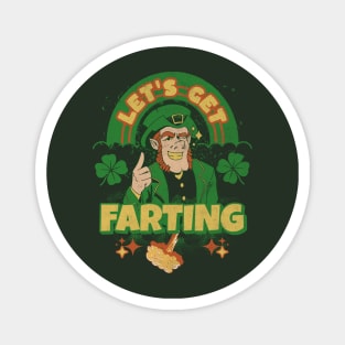 This Guy Loves To Fart -St. Patricks Day - Fart Guy Joke Magnet